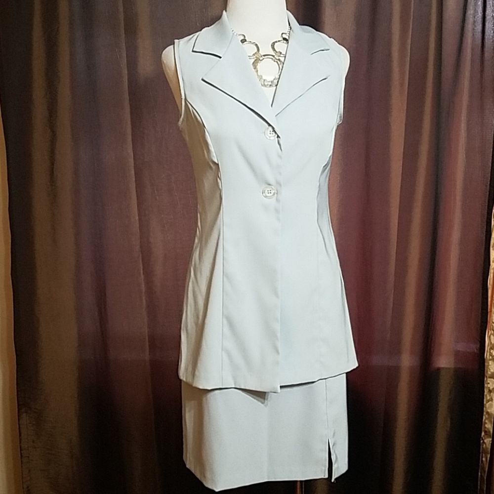 Afortiori light blue 2pc dress